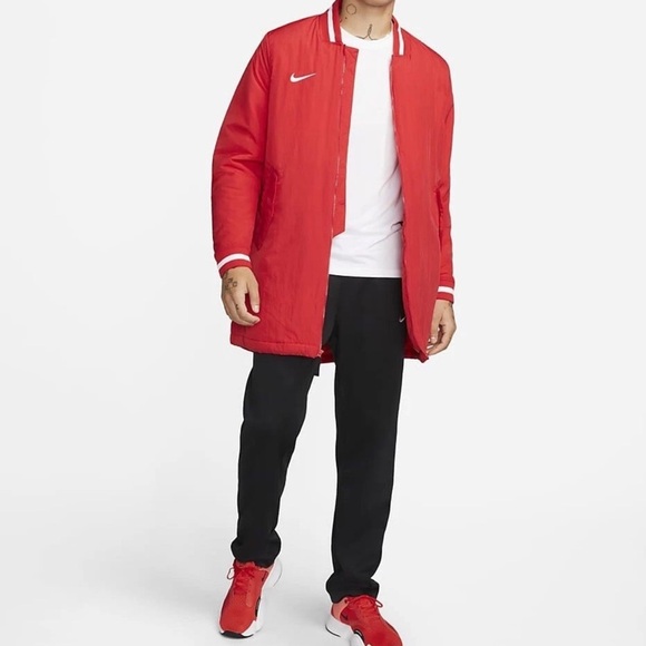 Nike Women’s Athletic Insulated Windbreaker Dugout Stock Bench Jacket NWT - Picture 7 of 16